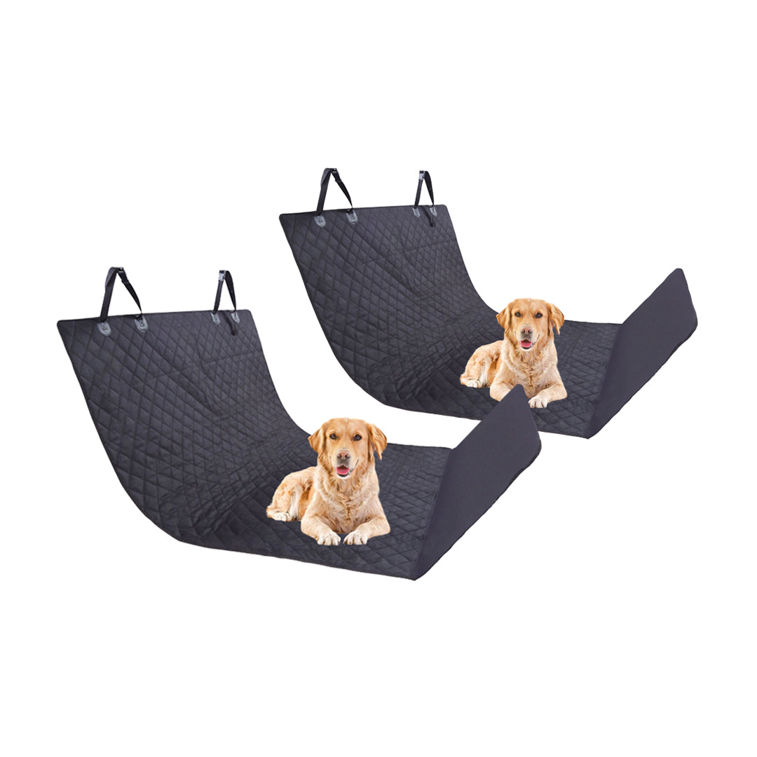 NNEAGS 2X Premium Car Trunk Pet Mat Boot Cargo Liner Waterproof Seat Cover Protector Hammock Non-Slip Pet Travel Essentials