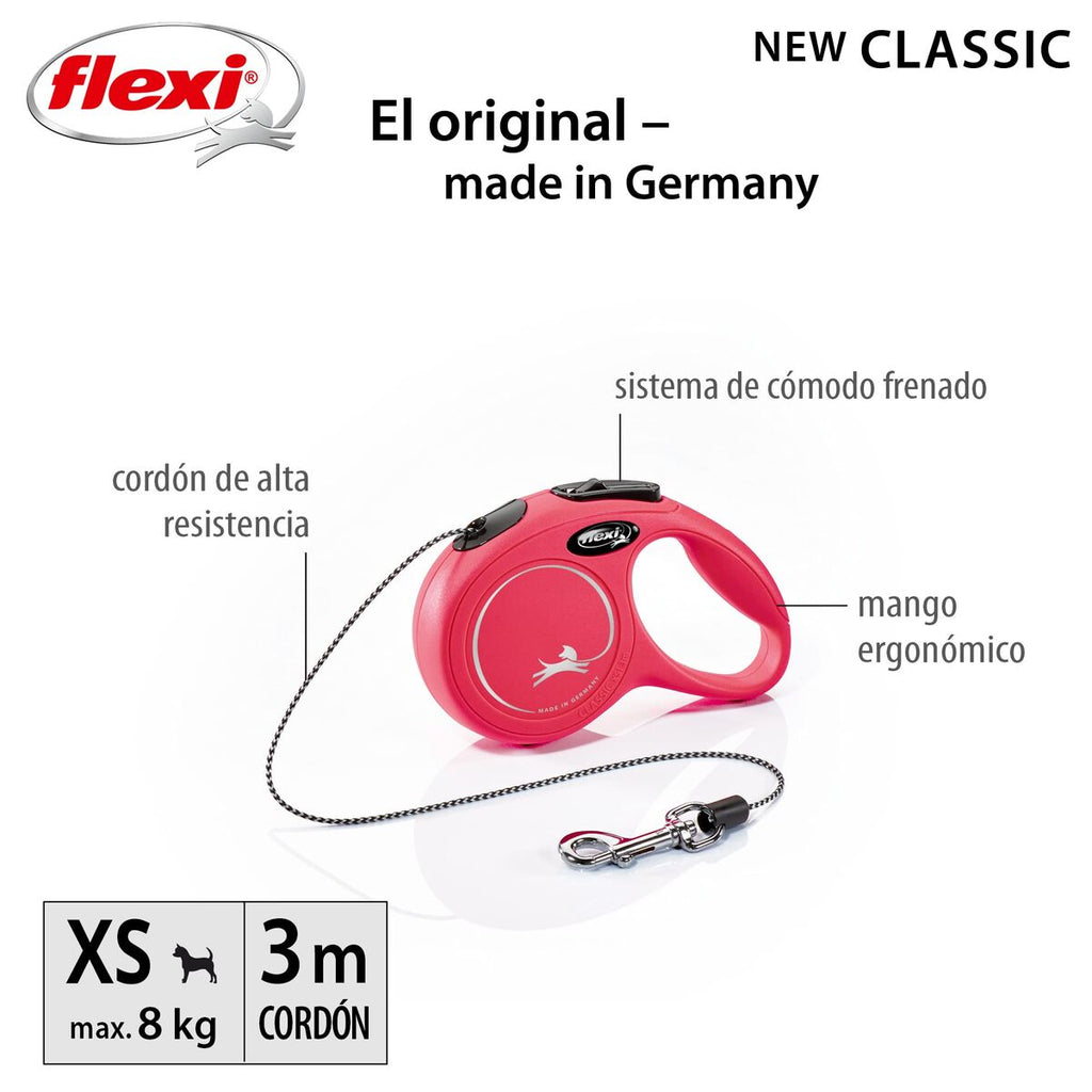 Dog Lead Trixie Classic XS Red XS 3 m