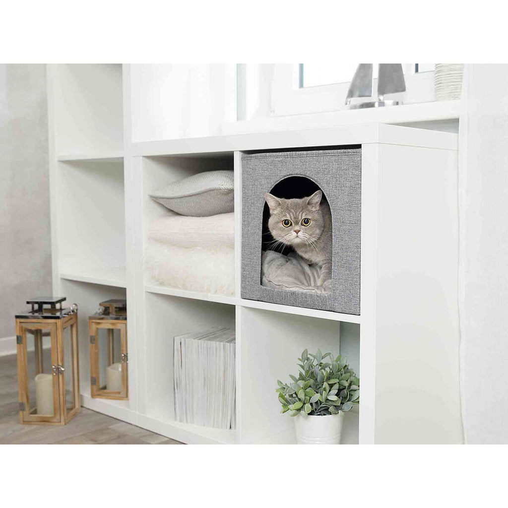 Tente/Nid Douillet Trixie Ella pour Chats – Gris