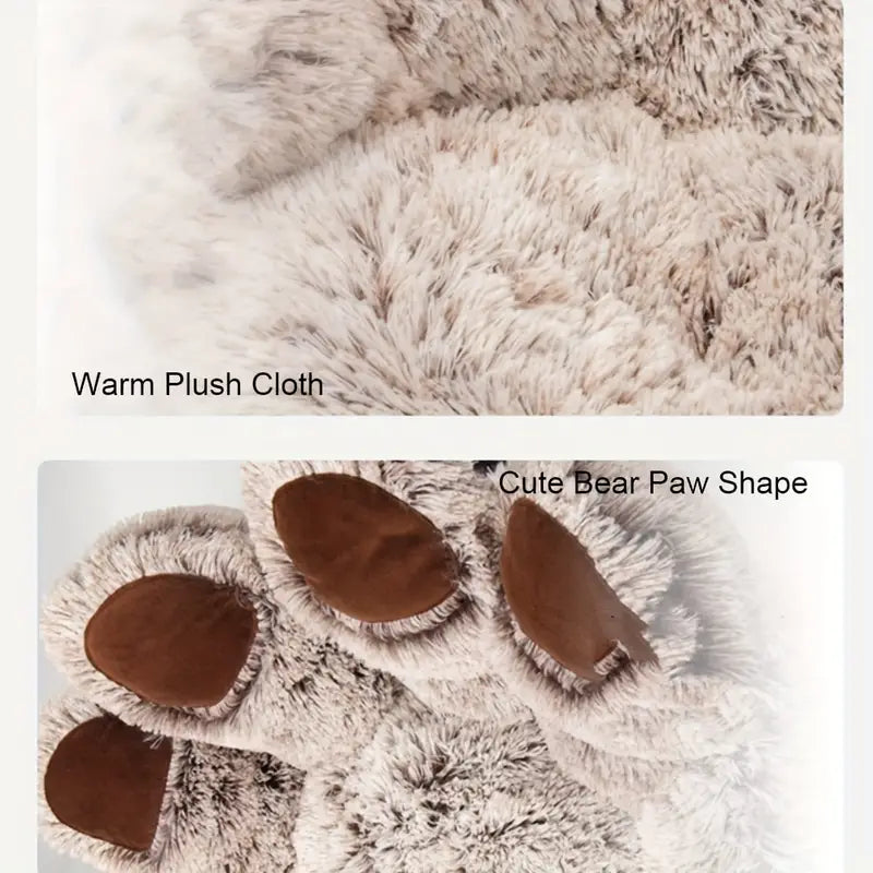 Cuddly Cute Bear Paw Shape Pet Sofa