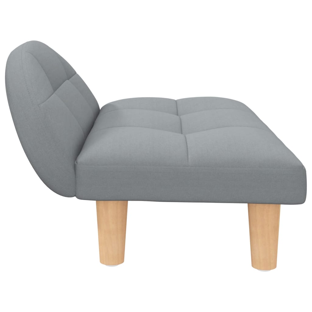 NNEVL  lit pour chien NNEVL en tissu gris clair 70x52x30 cm