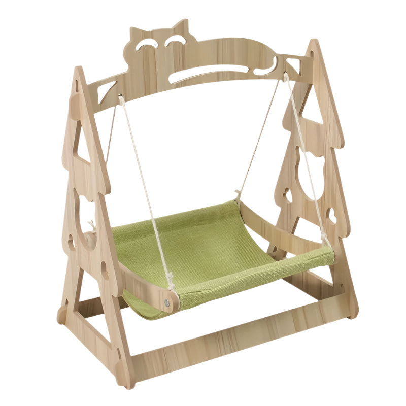 NNETM Cat Hammock Tree with Scratching Rope Lounger Bed