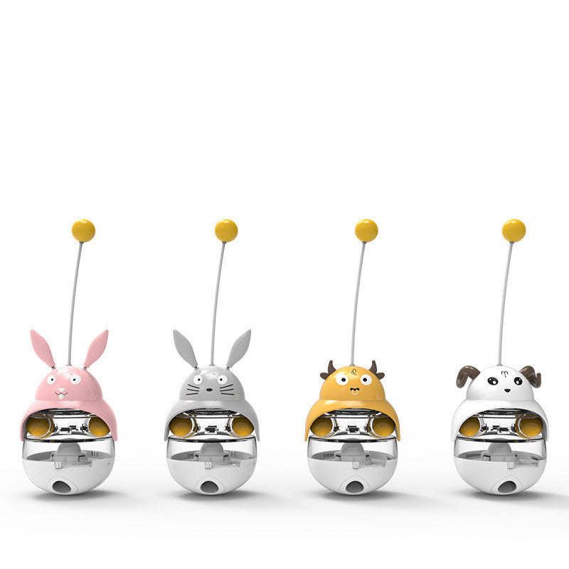 Jouet distributeur de friandises anti-fuite pour chats et chiens 🐾