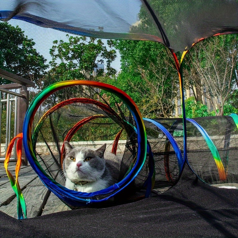 Tunnel Tent Playpen for Cats & Small Pets